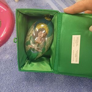 Li‎ Bien 2008 Christmas Ornament Hand Painted Glass Collectible in Original Box